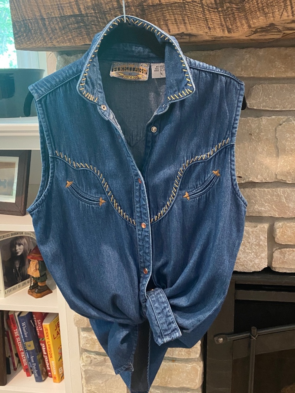 Heritage Ladies Western Denim Shirt